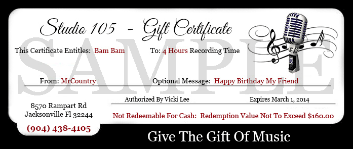 Redeem Drift Experience Gift Certificates