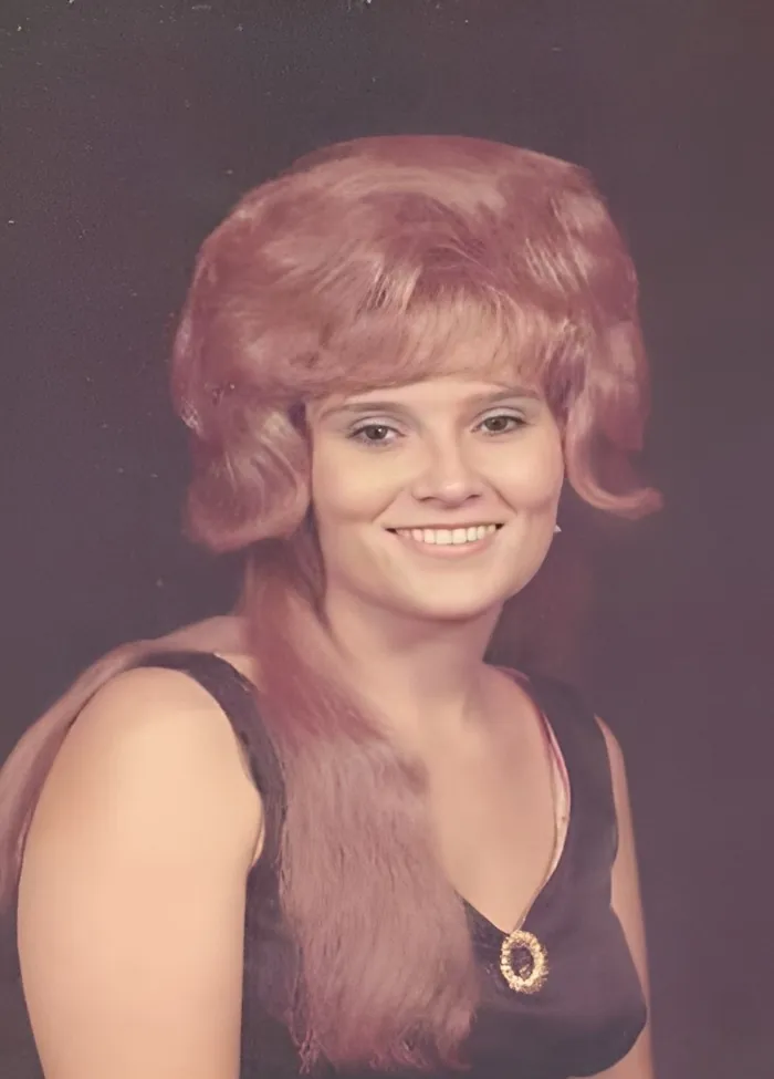 Vintage studio portrait of Vicki Lee in her early years as a singer